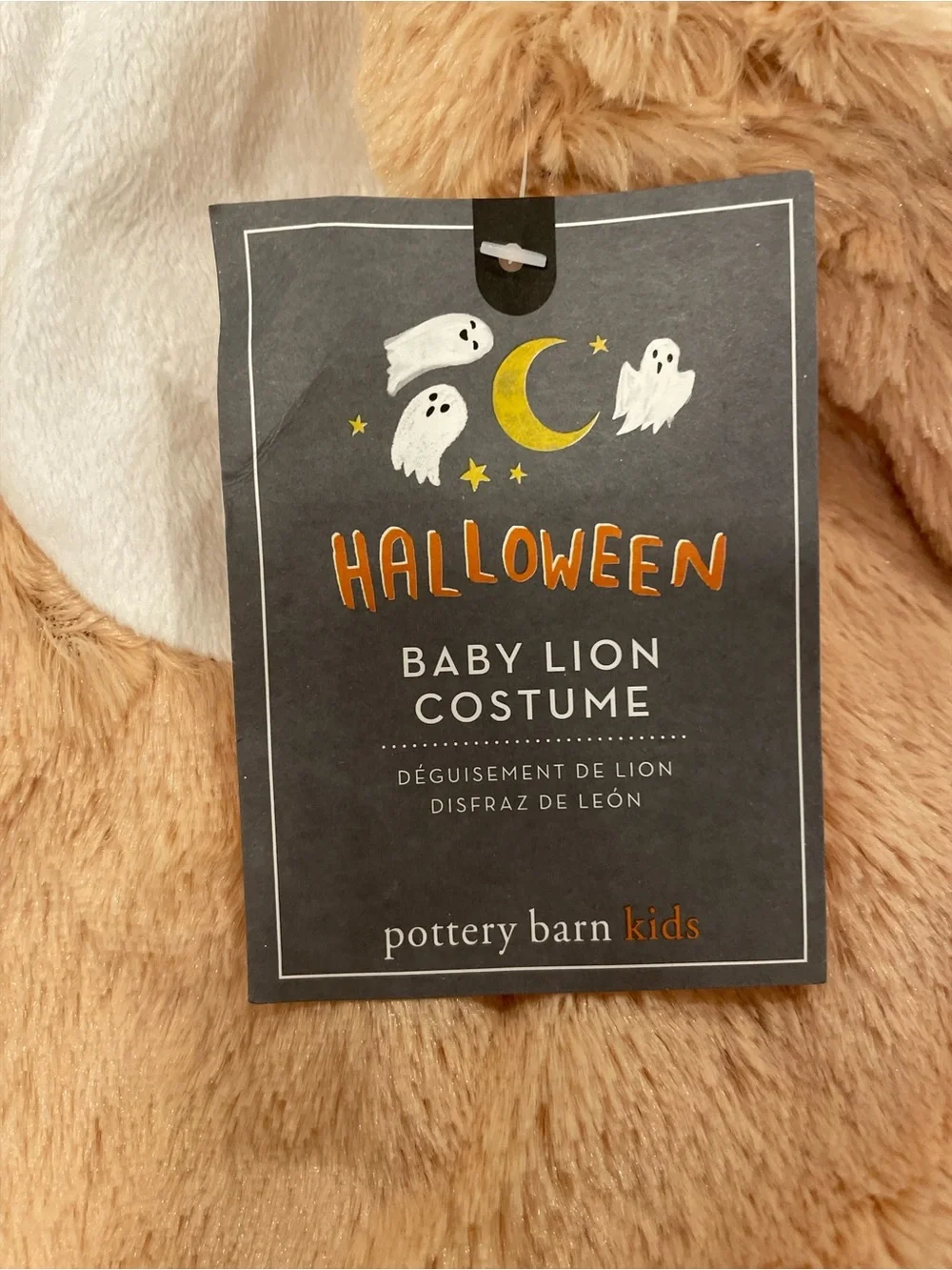 Pottery Barn Baby Lion Halloween Costume NWT Size 0-6 Months